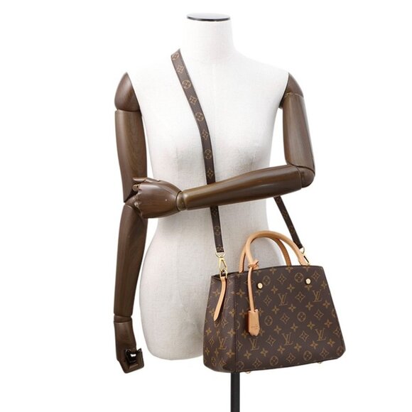 LOUIS VUITTON Montaigne Size BB Monogram Bordeaux M41055 - Picture 4 of 16